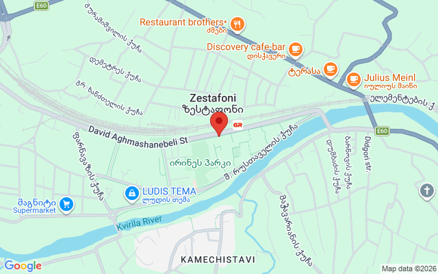 Карта расположения