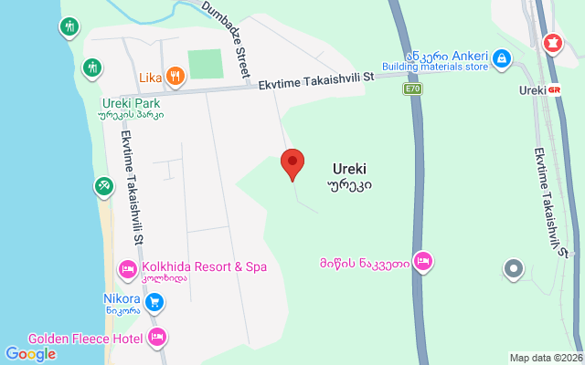 Карта расположения