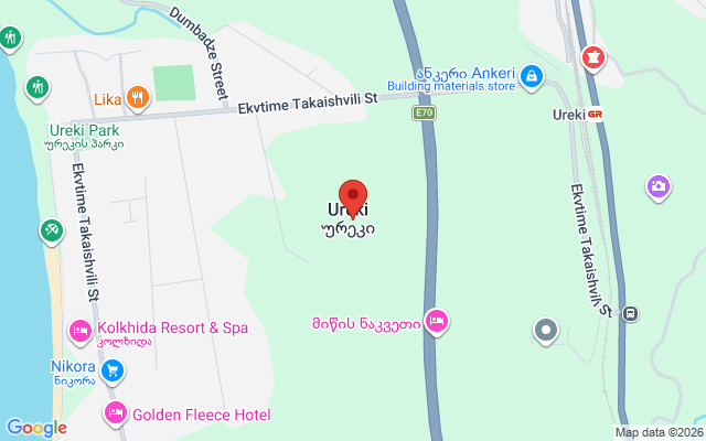 Карта расположения