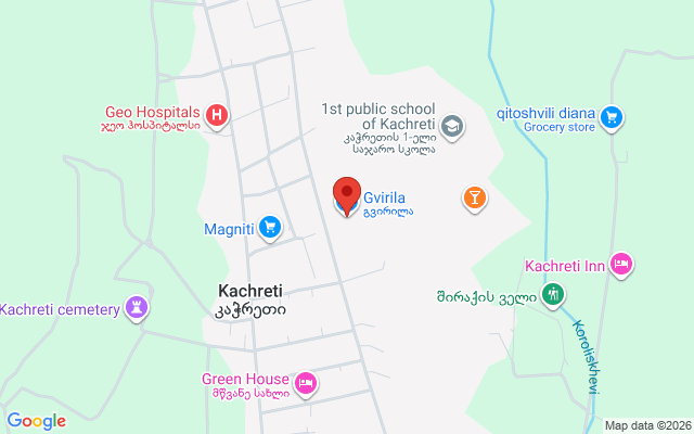 Карта расположения