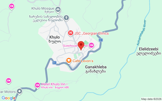 Карта расположения