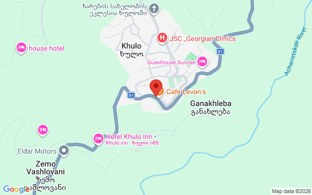 Карта расположения
