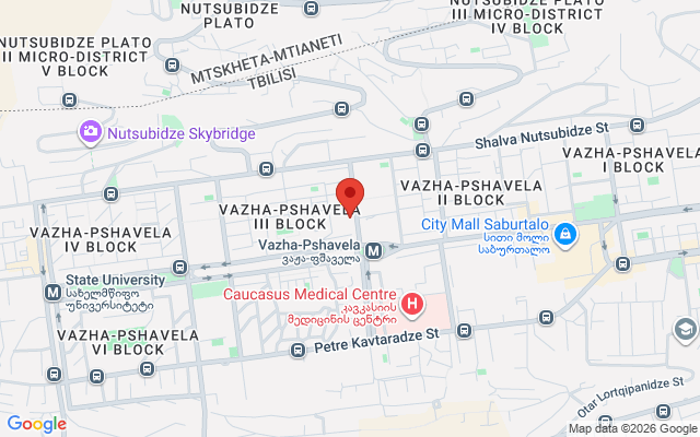 Карта расположения