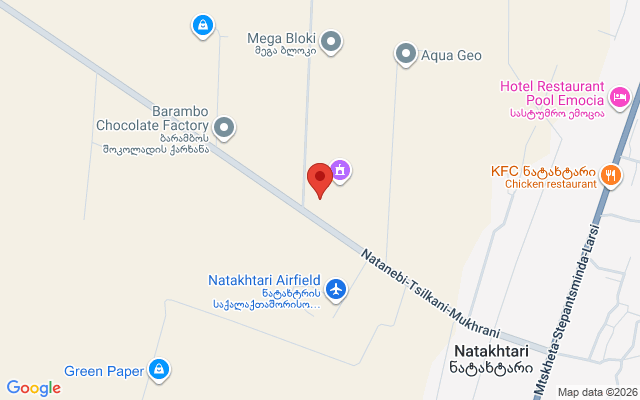 Карта расположения