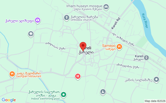 Карта расположения