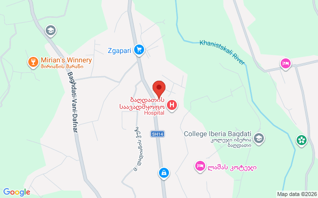 Карта расположения