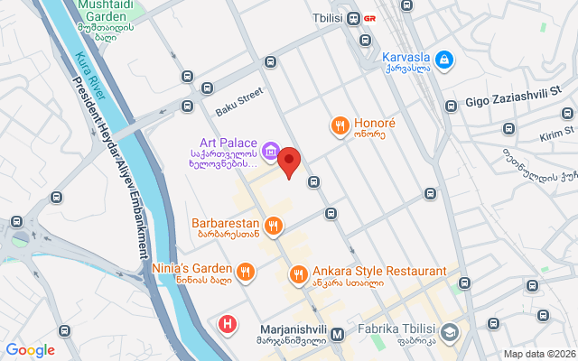 Карта расположения