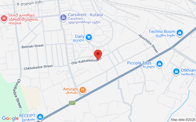Карта расположения