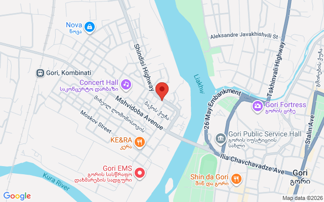 Карта расположения