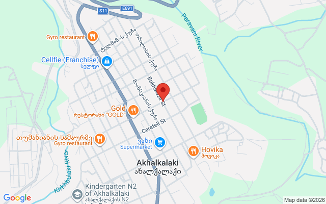 Карта расположения