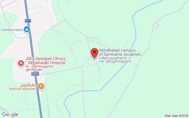 Карта расположения