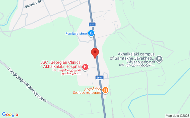 Карта расположения