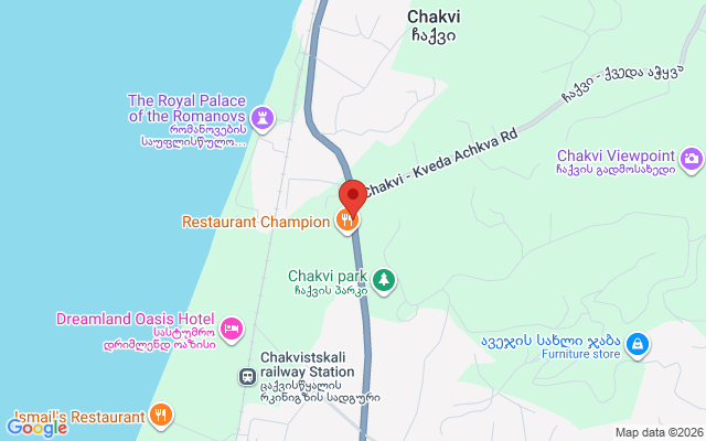 Карта расположения
