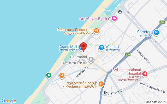 Карта расположения