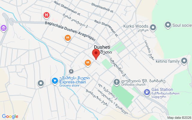 Карта расположения