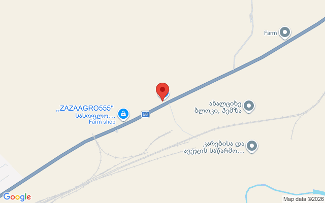 Карта расположения