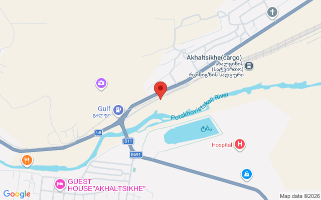 Карта расположения