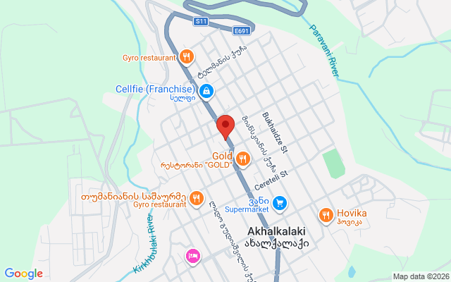 Карта расположения
