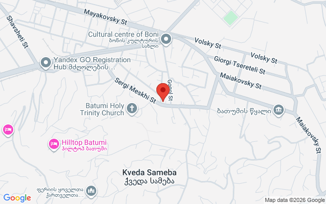 Карта расположения