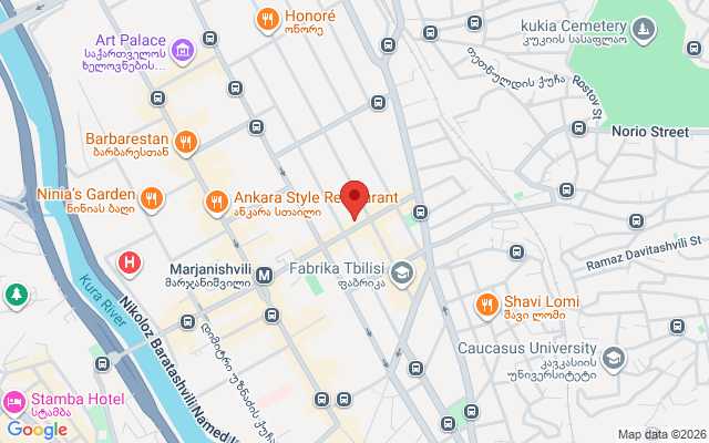 Карта расположения
