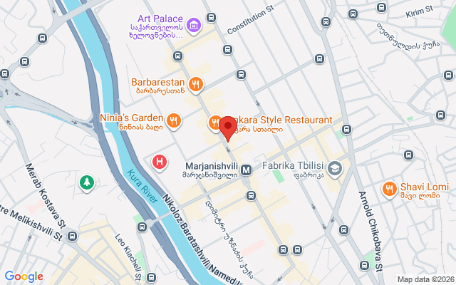 Карта расположения