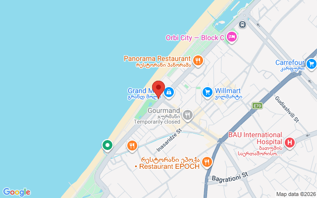 Карта расположения