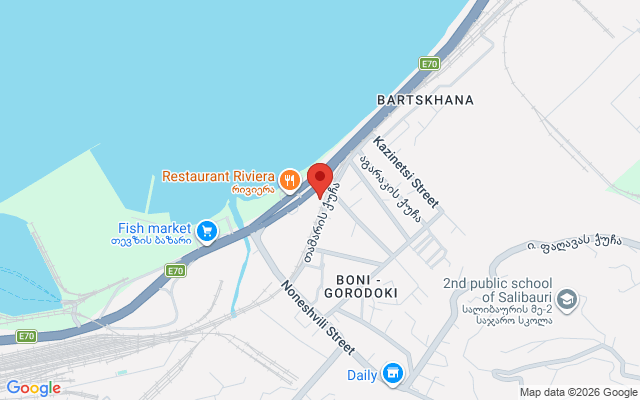 Карта расположения