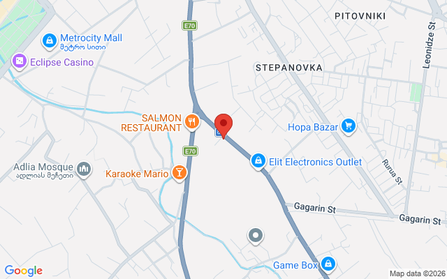 Карта расположения