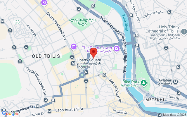 Карта расположения