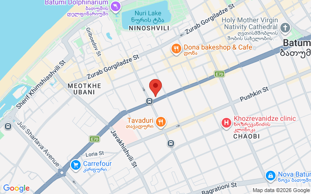 Карта расположения