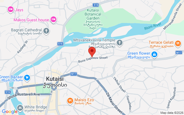 Карта расположения