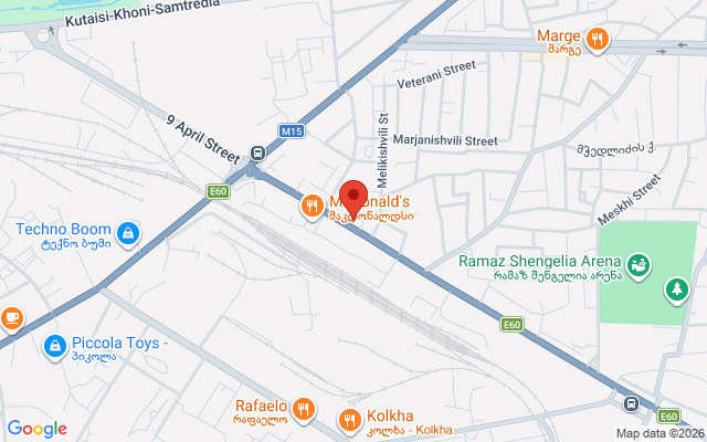 Карта расположения