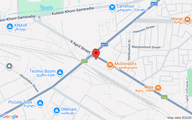 Карта расположения