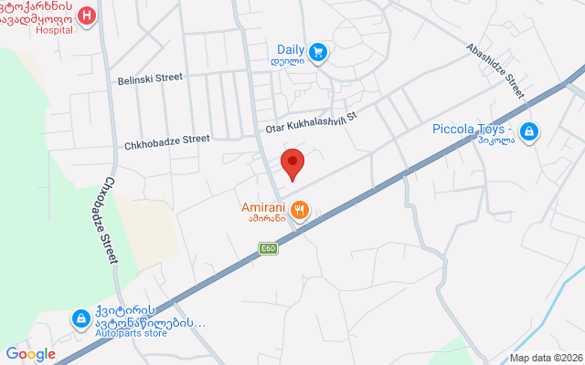 Карта расположения
