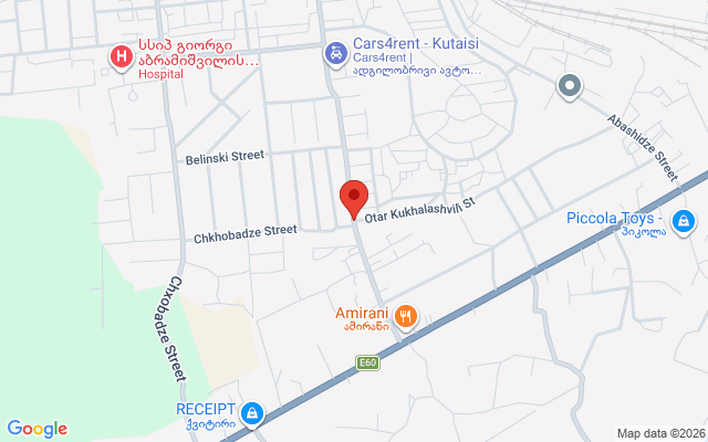 Карта расположения
