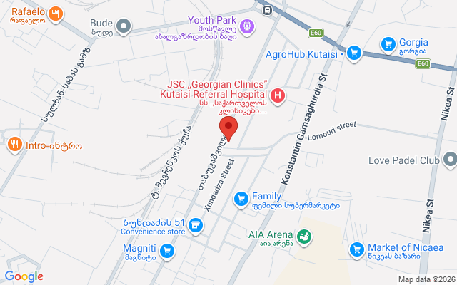 Карта расположения