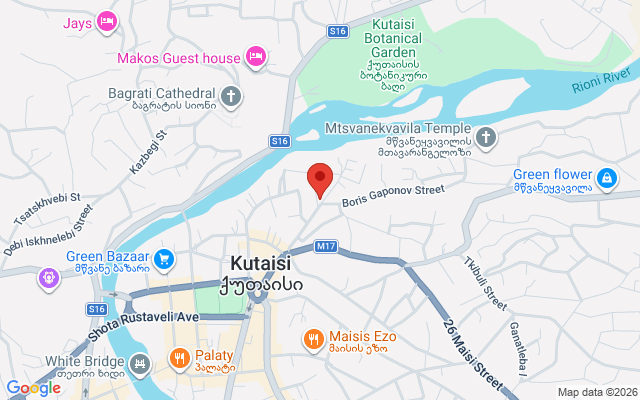 Карта расположения