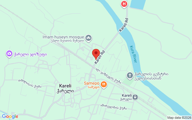 Карта расположения
