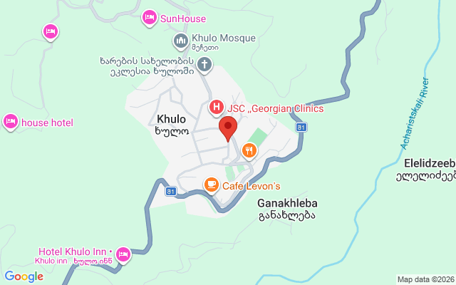 Карта расположения