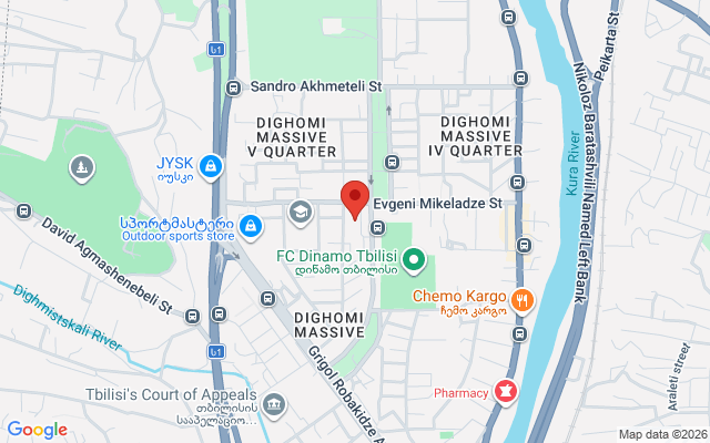 Карта расположения