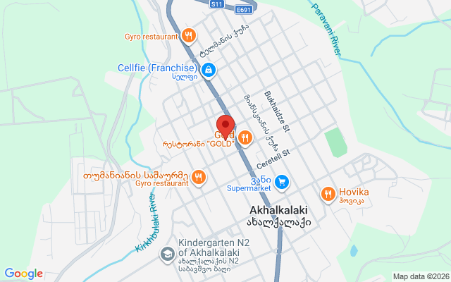 Карта расположения