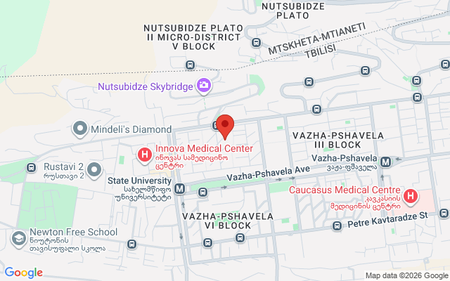 Карта расположения