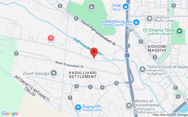 Карта расположения