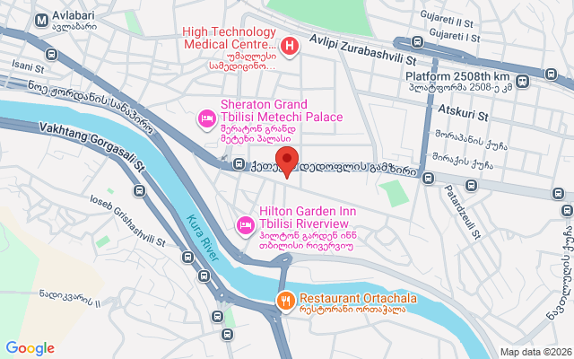 Карта расположения
