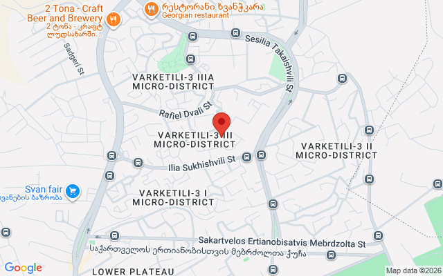 Карта расположения