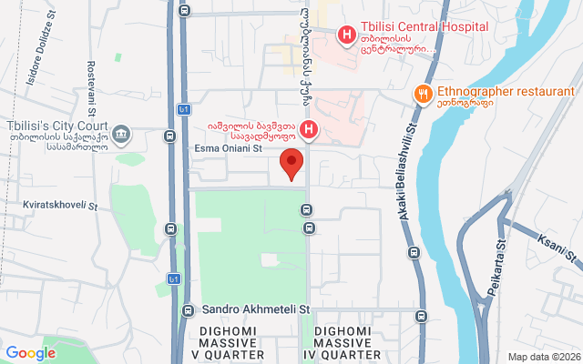 Карта расположения