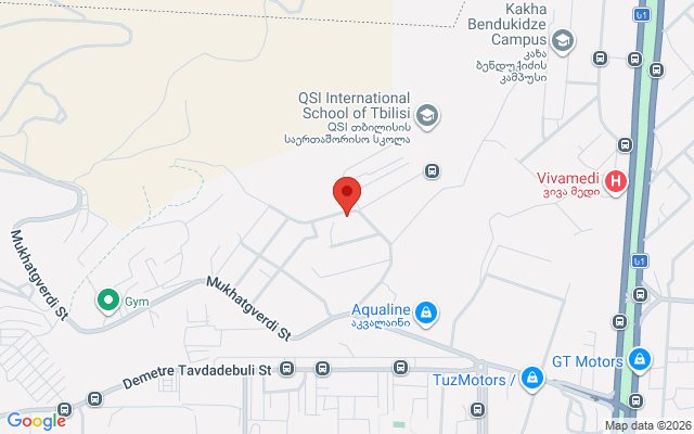 Карта расположения