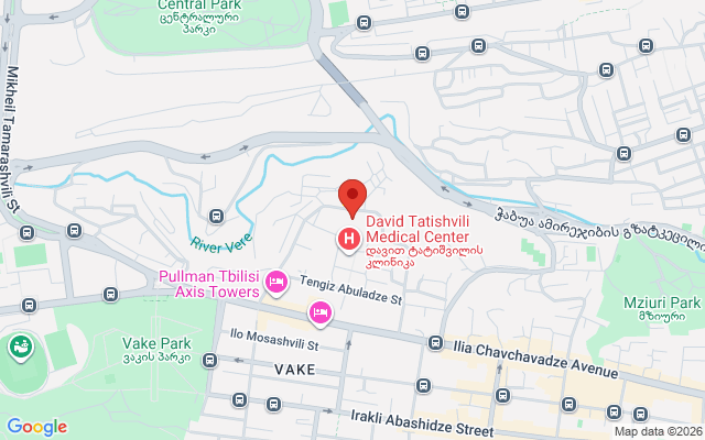 Карта расположения