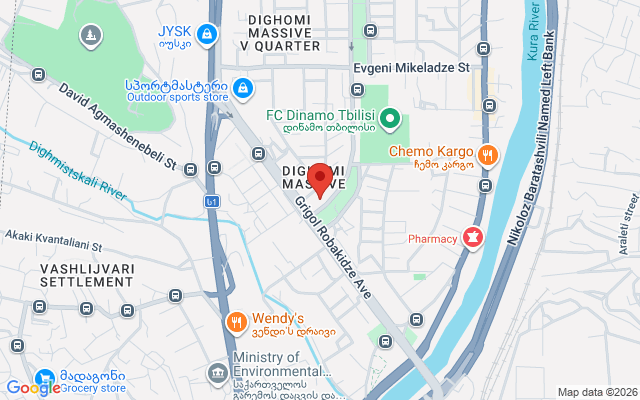 Карта расположения