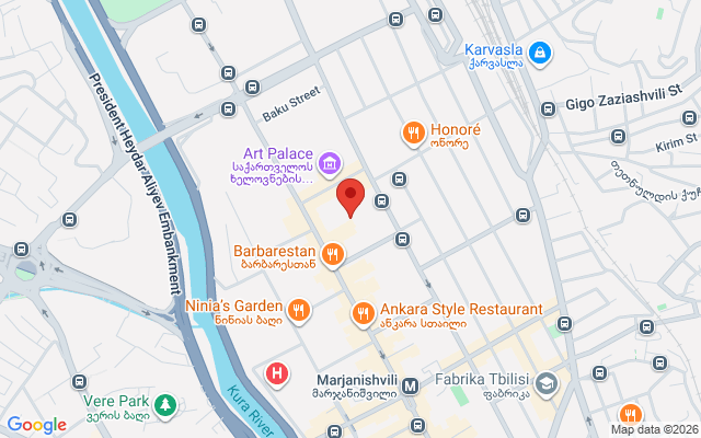 Карта расположения